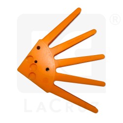 INTAPO54A - Porzione sarchiatrice Ø 54 cm per vigneto - arancione